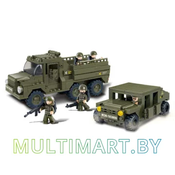 Конструктор Sluban M38-B0309 Элитная бронированная дивизия (683 детали) картинка 2